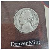 WW II Silver 5c Mint Mark Set