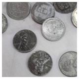 10-Lincoln Steel Wheat 1c