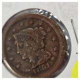 1851 Large Cent