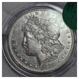 1879 Morgan $ AU+