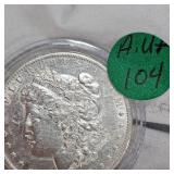 1879 Morgan $ AU+