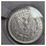 1879 Morgan $ AU+