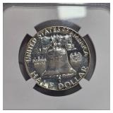 1962 Franklin 50c NGC PF66