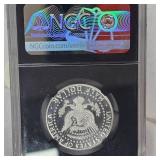 2019 S Silver 1st Day Issue Kennedy 50c NGC PF69 Ultra Cameo