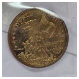 WW II $10 Catridge Brass Coin Proof