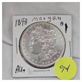 1898 Morgan $1 AU