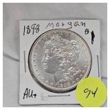 1898 Morgan $1 AU