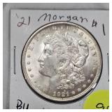 1921 Morgan $1 BU