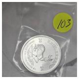 2024 Kruggerrand Round, 1oz Silver