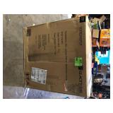 Glacier Bay Huckleberry 36 in. Single Sink Spiced Walnut Bath Vanity with White Engineered Stone Top (Assembled)  Customer Returns See Pictures