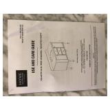 Home Decorators Collection Collette 48 in. Single Sink Cinnamon Oak Bath Vanity with White Carrara Marble Top (Assembled) Customer Returns See Pictures