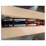 Crescent SITERUNNER 20 in. 3-Shelf Heavy Duty Folding Jobsite Cart with 300 lb. Capacity  Customer Returns See Pictures
