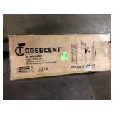 Crescent SITERUNNER 20 in. 3-Shelf Heavy Duty Folding Jobsite Cart with 300 lb. Capacity  Customer Returns See Pictures