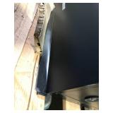 Black Husky Cabinet combo tall cabinet  Damaged  Customer Returns See Pictures