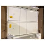 STERLING STORE+ 30 in. W x 60 in. H Three Piece Direct-to-Stud Tub Alcove Wall Surround in White    Customer Returns See Pictures