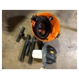 RIDGID 12 Gal. 5.0 Peak HP NXT Shop Vacuum Wet Dry Vac with General Debris Filter, Locking Hose and Attachments HD1200  Customer Returns See Pictures