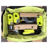 RYOBI ONE+ 18V Cordless 6-Tool Combo Kit with 1.5 Ah Battery, 4.0 Ah Battery, and Charger  Customer Returns See Pictures  Customer Returns See Pictures