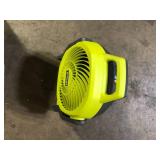 RYOBI ONE+ 18V Cordless Hybrid WHISPER SERIES 7-1/2 in. Fan (Tool Only)  Customer Returns See Pictures