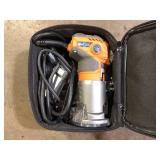 RIDGID 5.5 Amp Compact Fixed-Base Corded Router  Customer Returns See Pictures