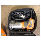 RIDGID 5.5 Amp Compact Fixed-Base Corded Router  Customer Returns See Pictures