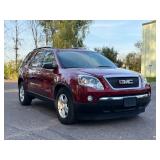 2008 GMC ACADIA SLE-1 (NO RESERVE)