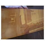 Menu Board, Marquetry