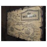 Menu Board, Marquetry