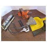 Vise, Grease Guns, Flex Funnel