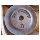 Weight Disks & Barbell