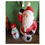 Santa & Snowman