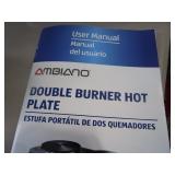 Double Burner Hot Plate