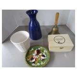 Plate, Box, Vase Bell
