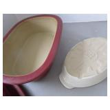 Pampered Chef Roaster & Dish