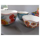 Pioneer Woman Bowls, Ceramic