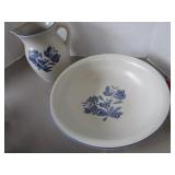 Pfaltzgraff Pitcher & Bowl