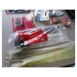 Caddy, Oil Can, Mag Light