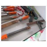 Files, Squares, Saws