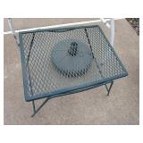 Patio Table, Base, Side Table