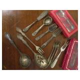 Silverware w/ Sterling Forks