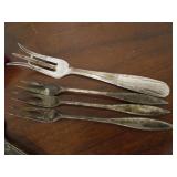 Silverware w/ Sterling Forks