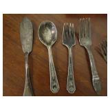 Silverware w/ Sterling Forks