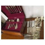 Silverware Box & Partial Sets