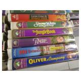 VHS Childrens Movies