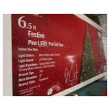 Artificial Tree, Stand & Topper