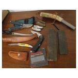 Knives: Filet, Western, Flint