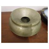 Railroad Spittoon, Key, Clock