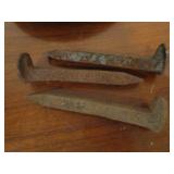 Railroad Spittoon, Key, Clock