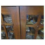 Antique Mission Cabinet