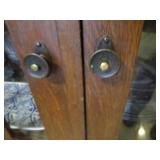 Antique Mission Cabinet