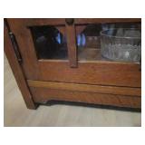 Antique Mission Cabinet